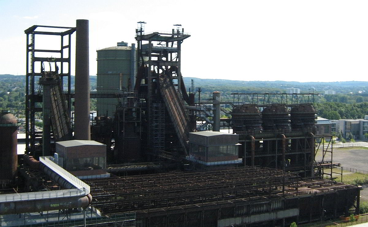 Hochfen, Gasometer Gesamtansicht